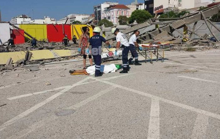 Κατάρρευση κτιρίου στην Πάτρα: Το χρονικό μιας προαναγγελθείσας τραγωδίας – Κίνδυνος από τη σκόνη αμιάντου (βίντεο)